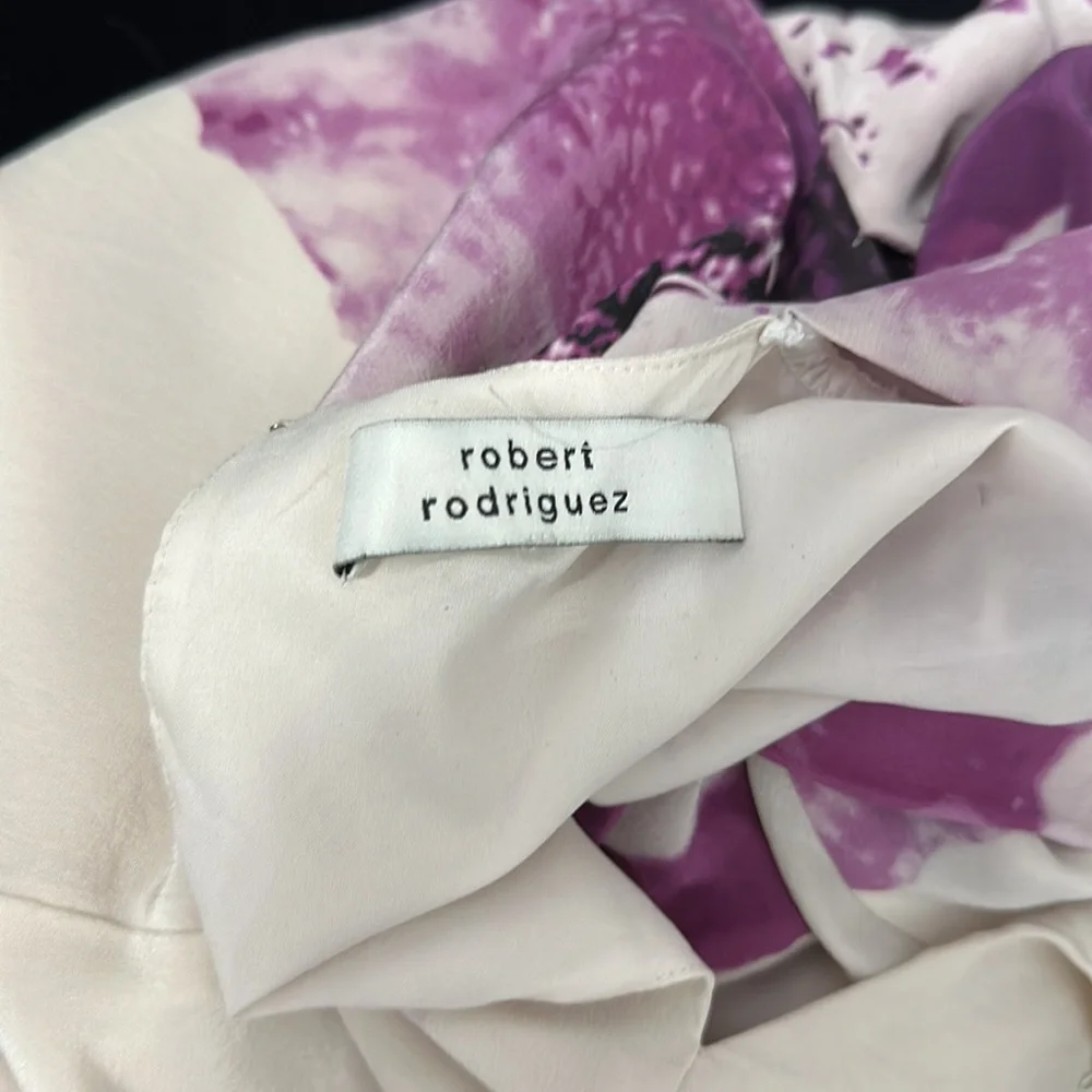 Robert Rodriguez Size Small 100% Silk Dress - Picture 4 of 4